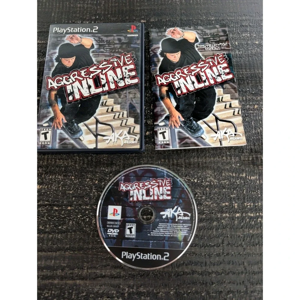 Aggressive Inline Skating - Sony PlayStation 2 Complete Including Reg Card
